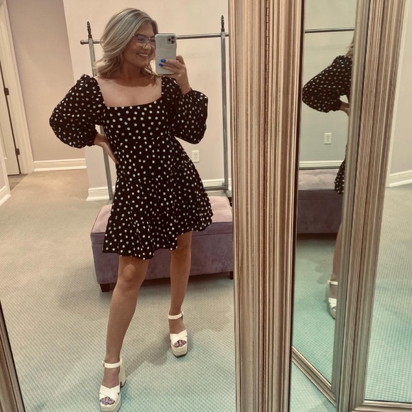 Faithful the Brand Polka Dot Dress - Picture 1 of 3